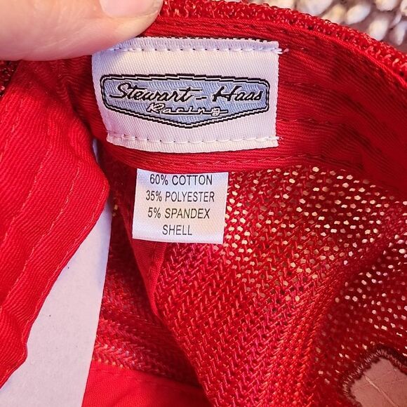 Nascar Haas 14 Clint Bowman Trucker Velcroback Hat - New - Picture 8 of 9